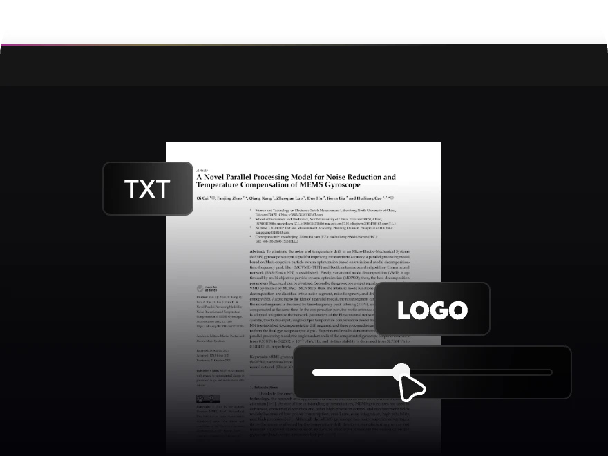Add watermark to PDF