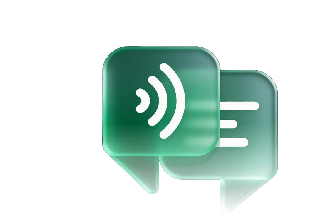 Multiple language and voices supported